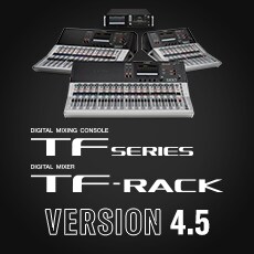 AG旗舰厅TF系列迎来V4.5版本，新增Audix麦克风预设与更灵活的 USB 输出规格！